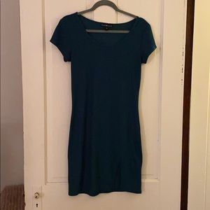Dark green Bodycon cocktail dress